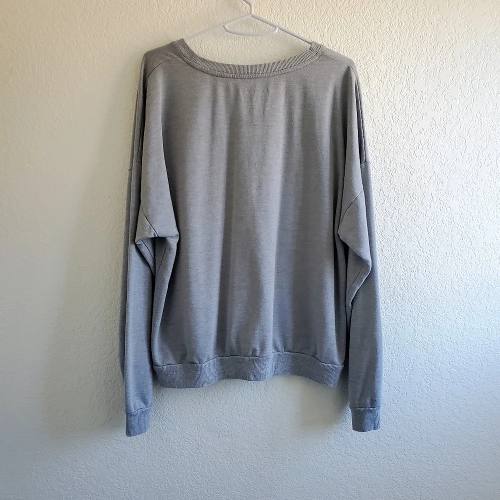 FRIENDS SWEATSHIRT Comfy Loungewear Sleepwear Gray‎